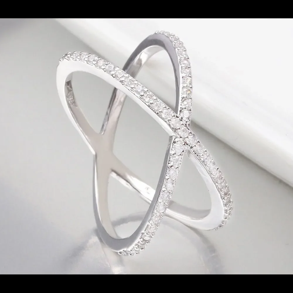 Sterling Silver Cubic Zirconia High Quality Ring